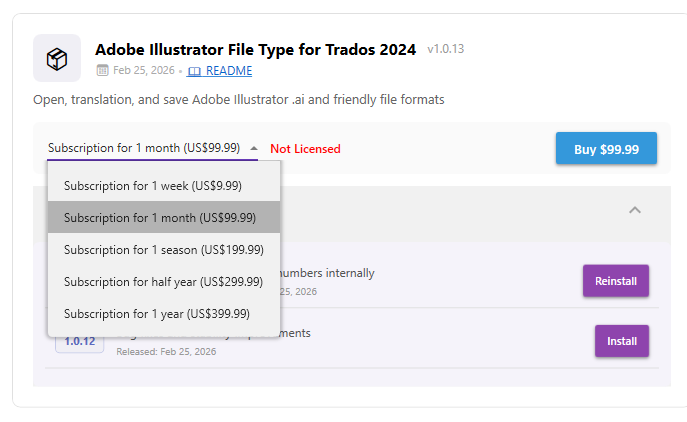 Purchasing a Subscription